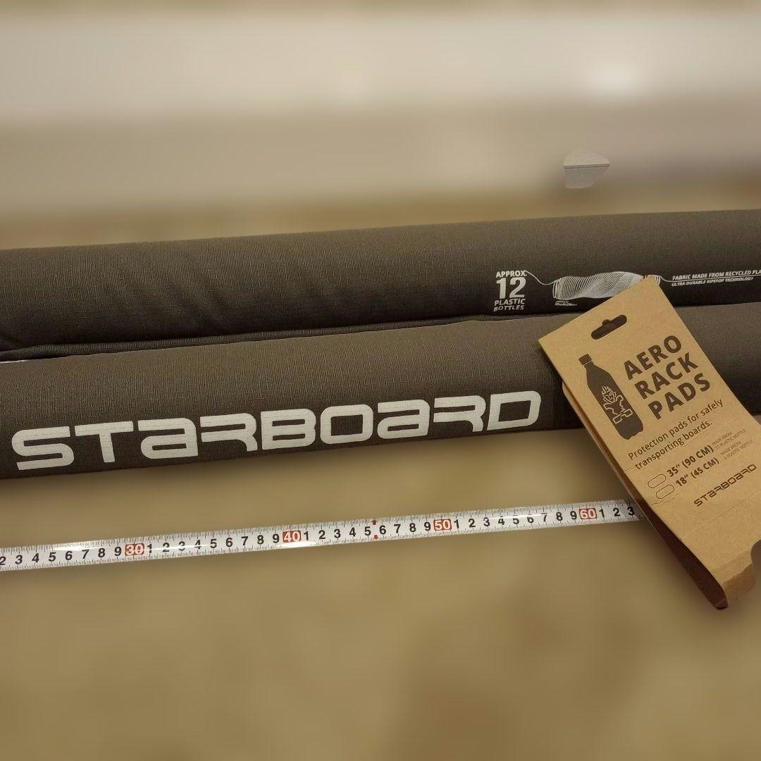 Starboard　エアロ ラック パッド ルーフキャリアパッド 車載ボード