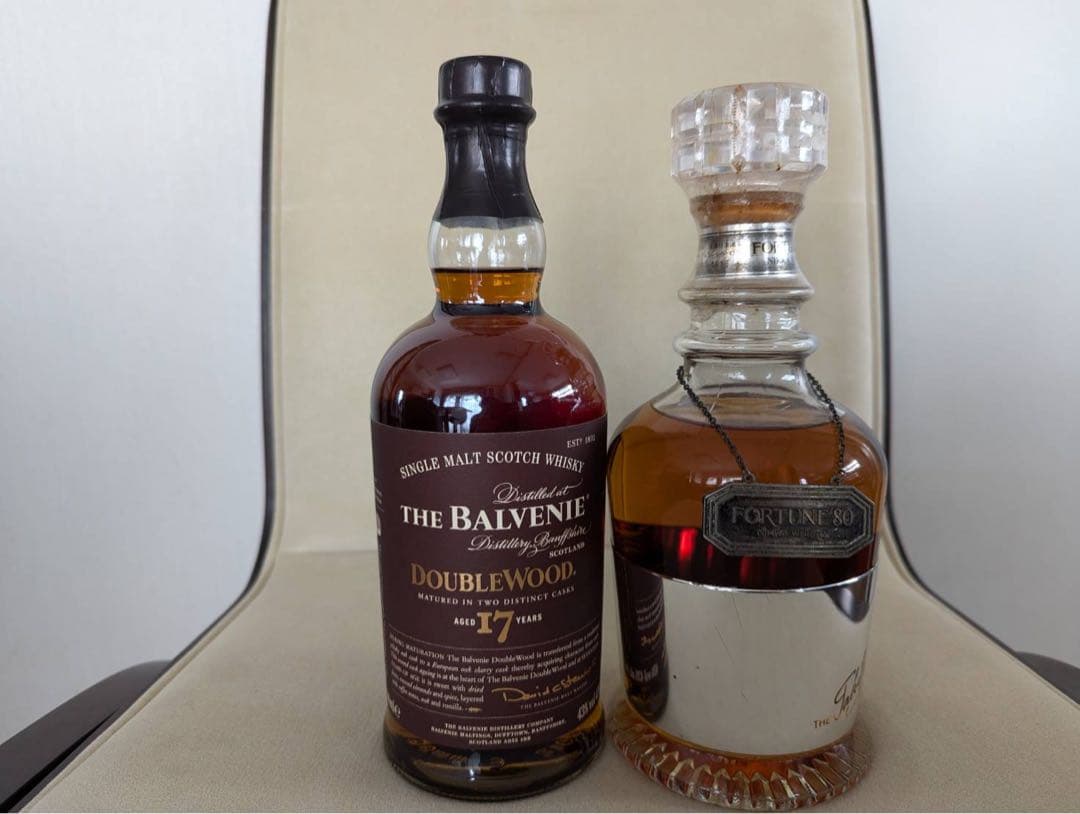 バルヴェニー17年（箱あり） フォーチュン80（箱なし）セット