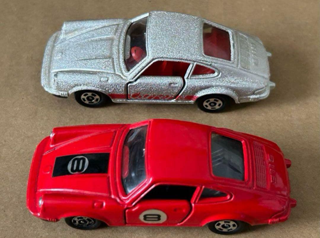 日本製 トミカ ポルシェ911S 4台セット