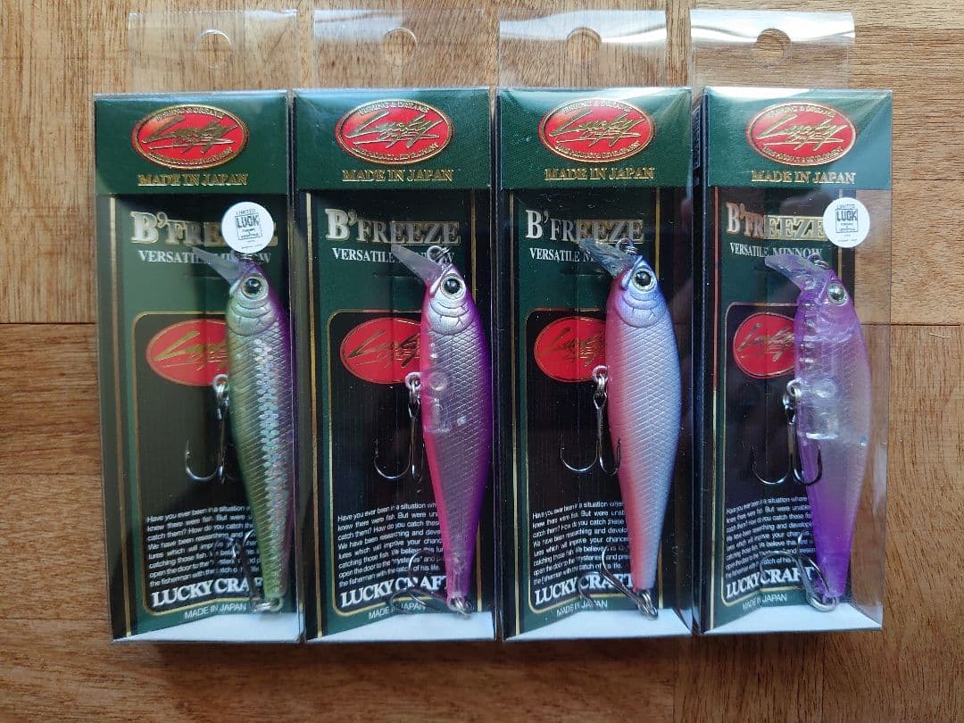 【新品】ラッキークラフト オリカラ シャッド リアルベイト まとめ売り
