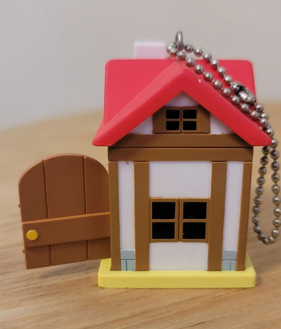 【レア♪2006年】どうぶつの森ミニミニハウスキーチェーン　フーコ