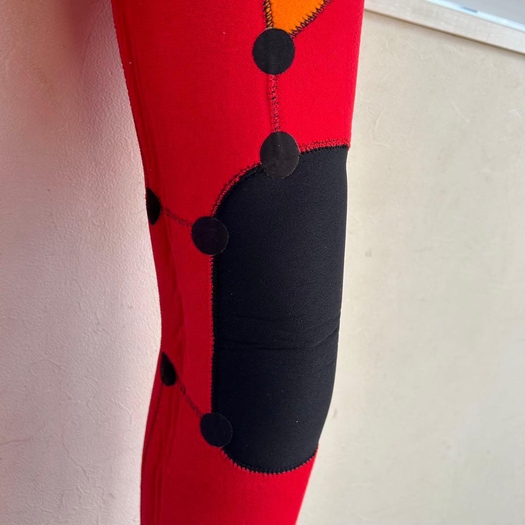 ウェットスーツ バックジップフルスーツ　セミドライ　ML サーフィン 裏起毛