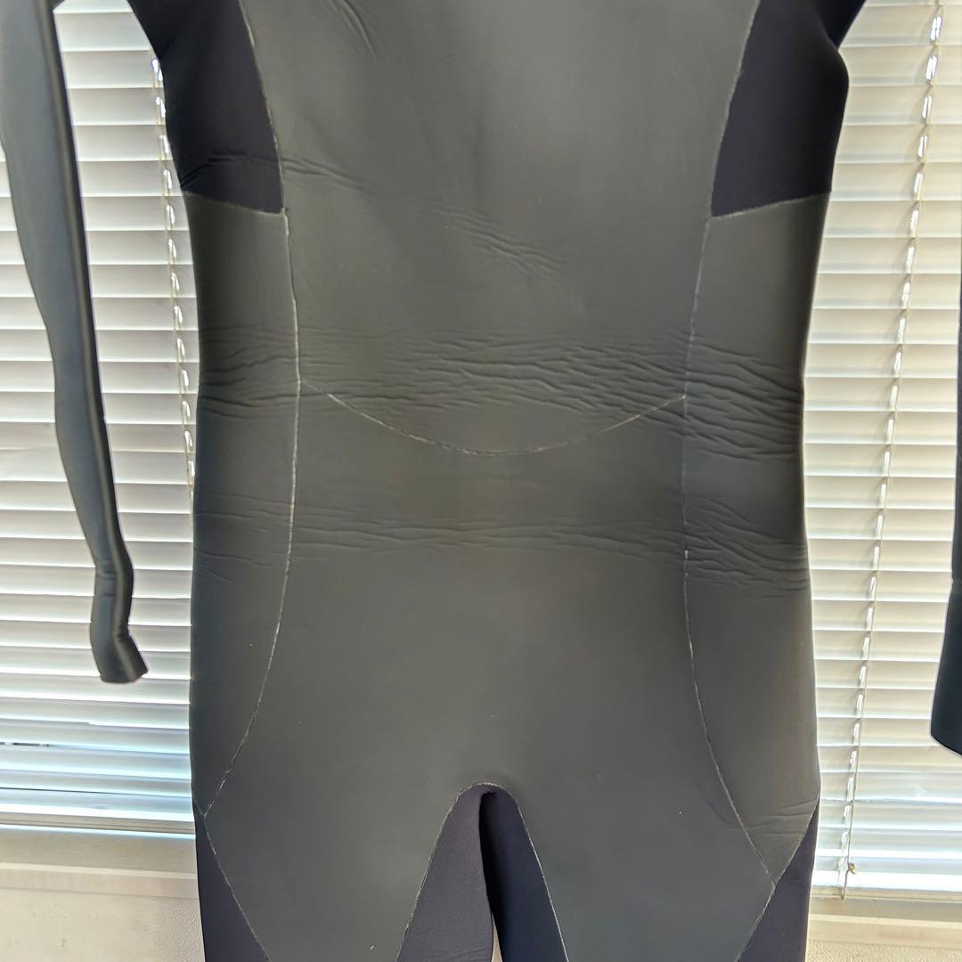 ウェットスーツ バックジップフルスーツ　セミドライ　ML サーフィン 裏起毛