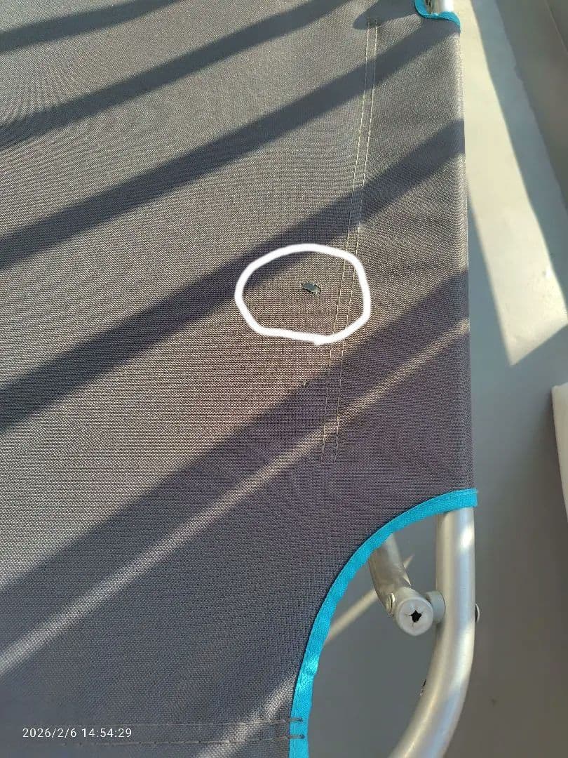 キャンパーズコレクション　コット　リクライニングチェア　折りたたみ　簡易ベッド