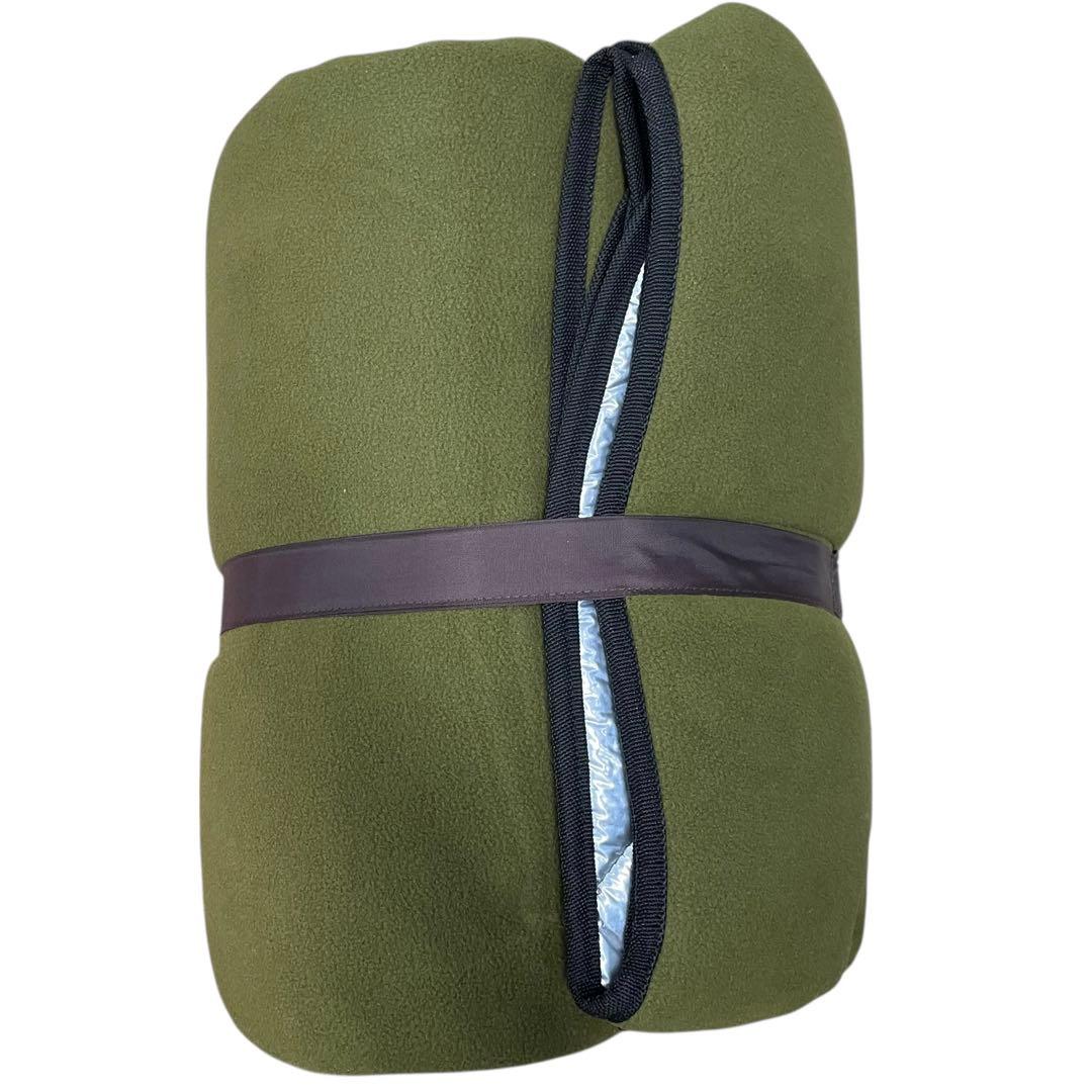 美品✨ロゴス プレミアム フリースパッドALサーモマット M アウトドア カーキ