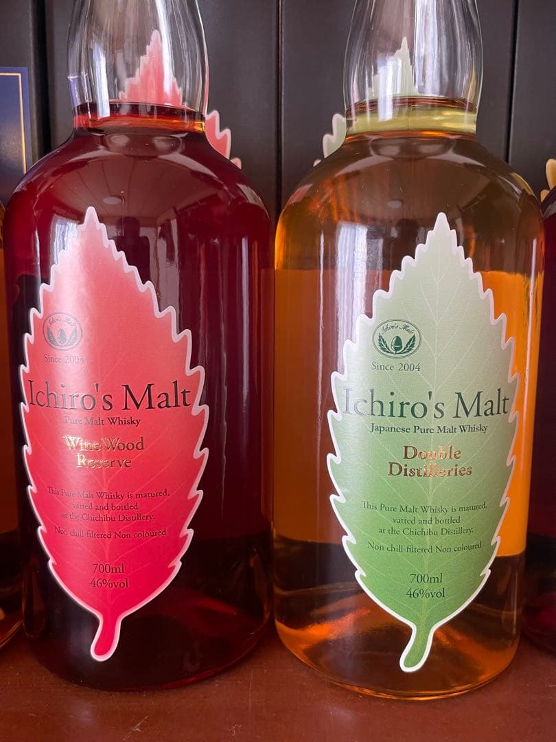 イチローズモルトダブルディスティラリーズ、ワインウッドリザーブ2本セット
