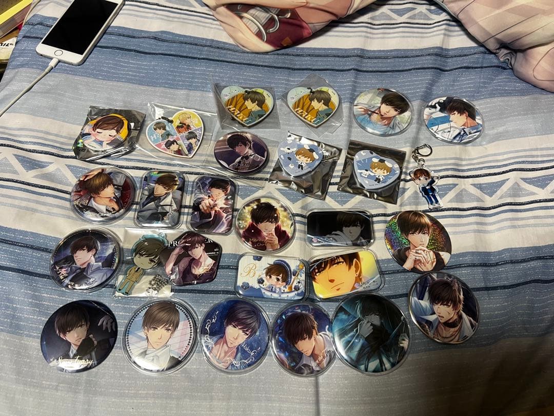 恋とプロデューサー⭐︎ハク⭐︎グッズ⭐︎恋与制作人⭐︎白起⭐︎缶バッジなど⭐︎恋プロ