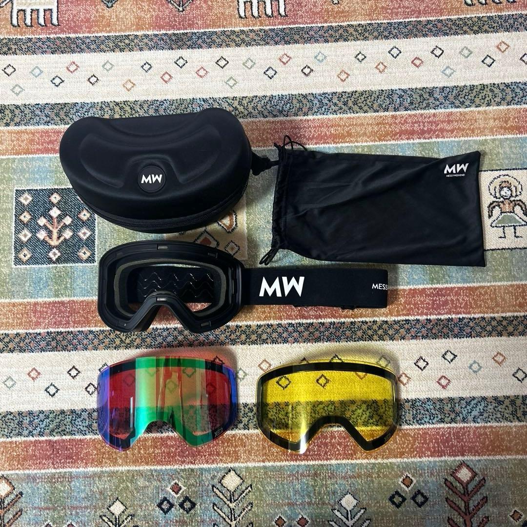 messyweekend CLEAR XE2メシーウィークエンドスノーゴーグル