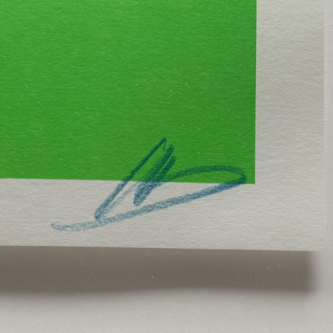 天野タケル 直筆サイン入り／NEON GREEN『Venus』複製原画