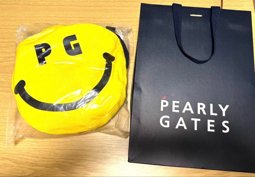 PEARLY GATES スマイリーフェイストラベルカバー　非売品