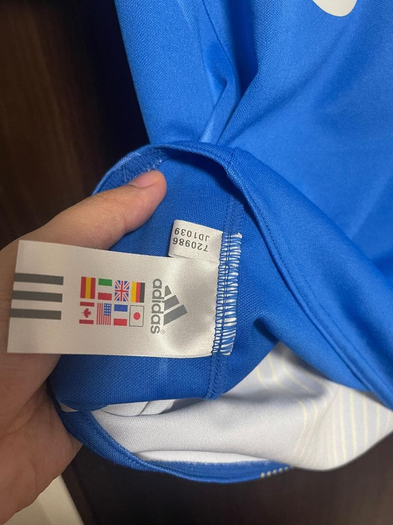 中古 鈴木隆行 日本代表 08/09 ユニフォーム ホーム 半袖 L サイズ