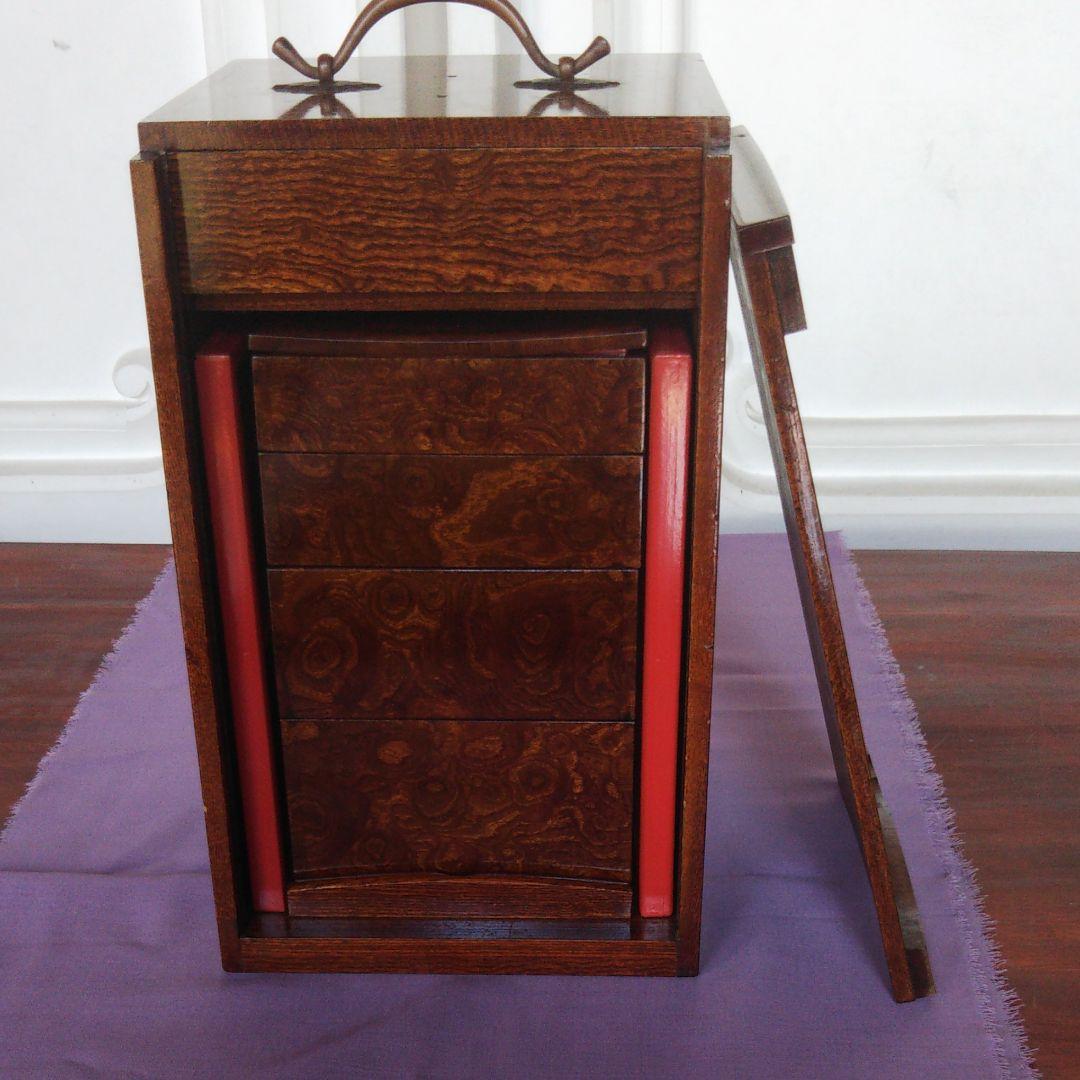 野弁当箱 欅 漆塗り アンティーク