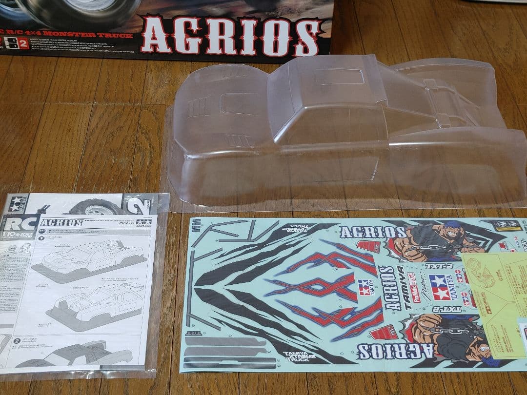 未組立 タミヤ TXT-2 シャーシ アグリオス モンスタートラック