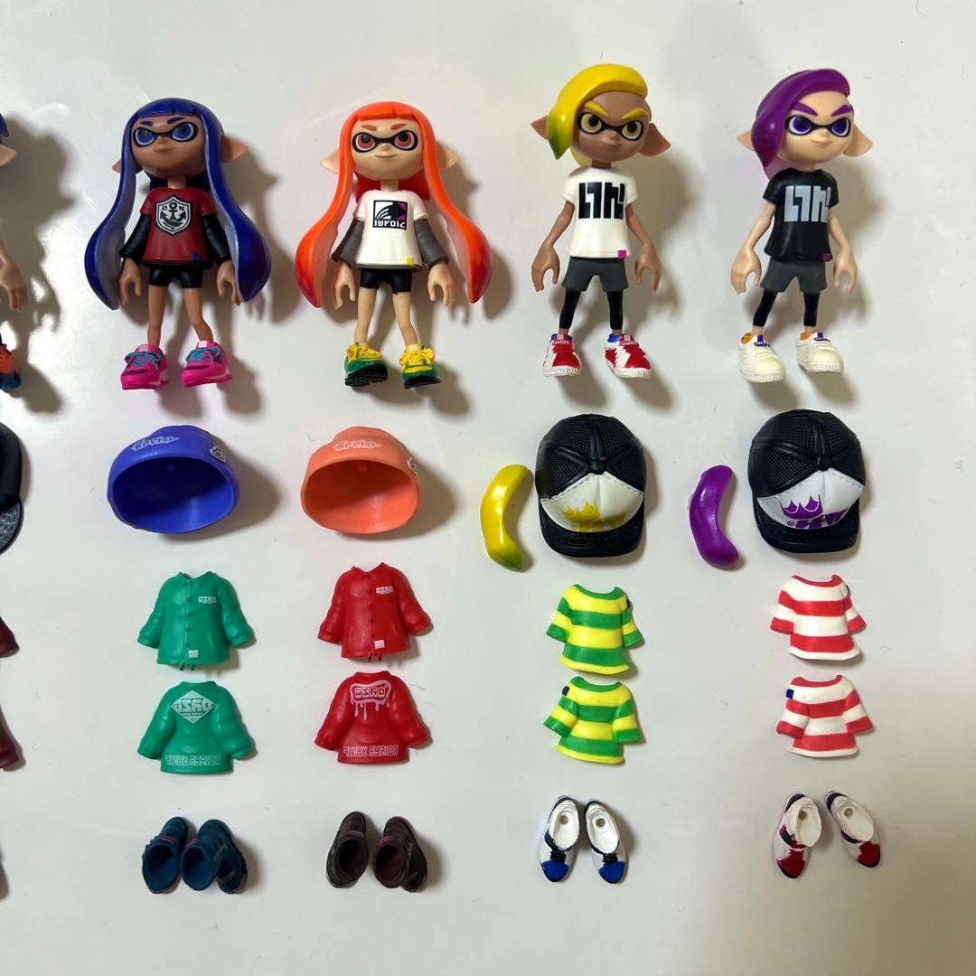 スプラトゥーン2 きせかえギアコレクション 1,2 コンプリート　おまけ付き