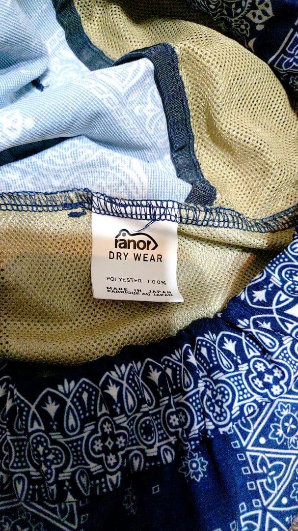 ラナー ranor ランニングパンツ BANDANA SHORTS