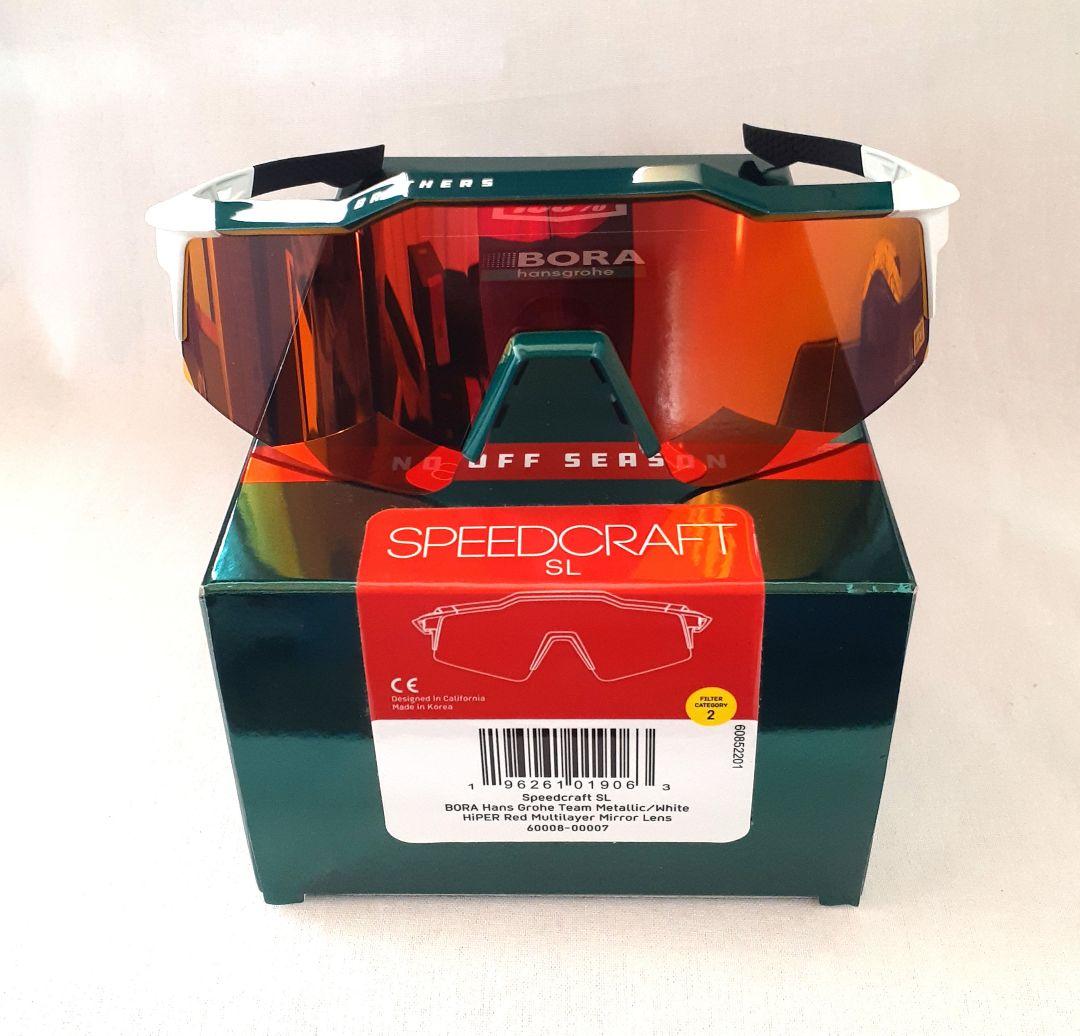 100% Speedcraft SL BORA ワンハンドレッド サングラス