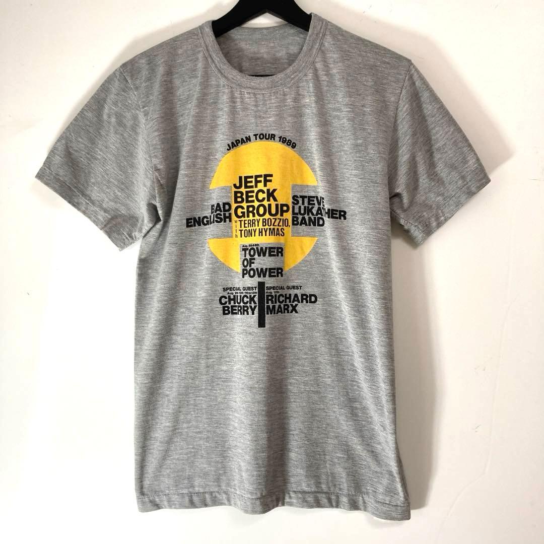 ミュージシャン JEFF BECK GROUP japan tour 1989 tee el