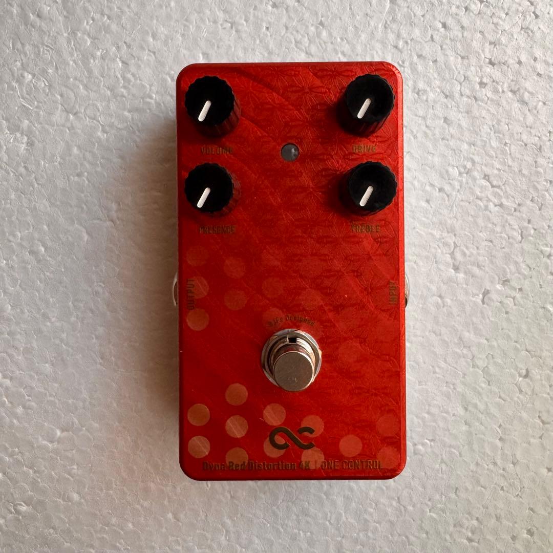 One Control Dyna Red Distortion 4K Use美品