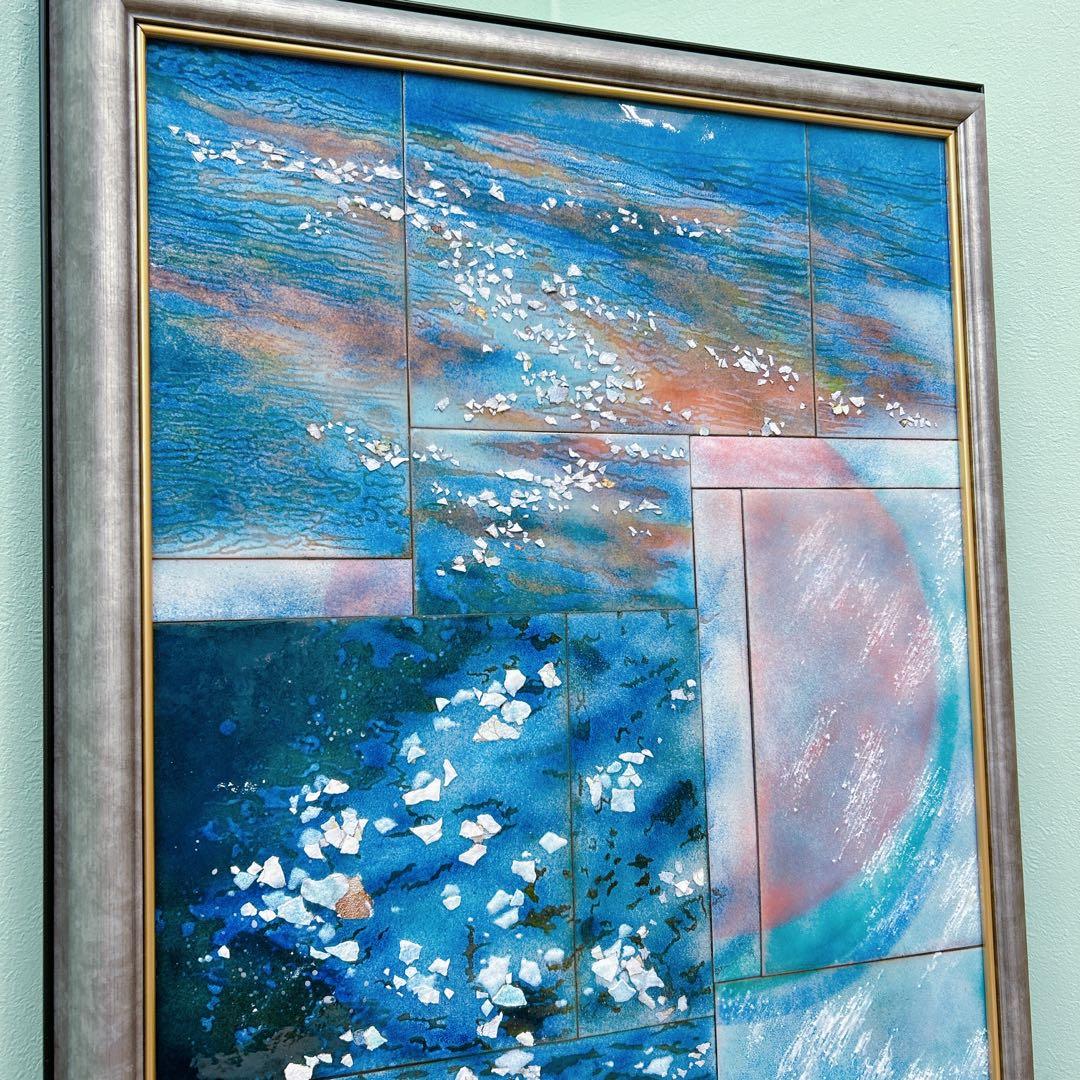 七宝焼 壁画 ⑥