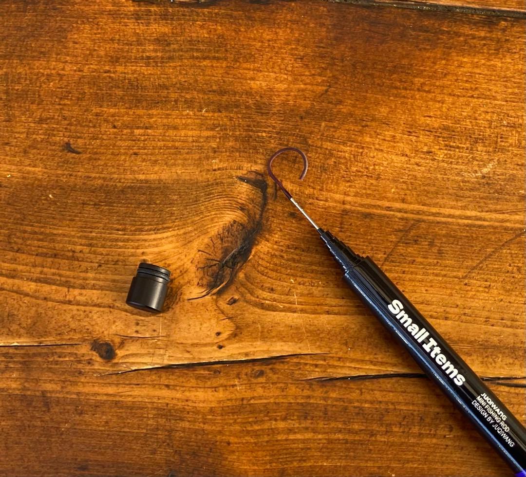 タナゴ釣りセット　パープル　1.8m 小物釣り　タナゴ竿　タモ網　収納box