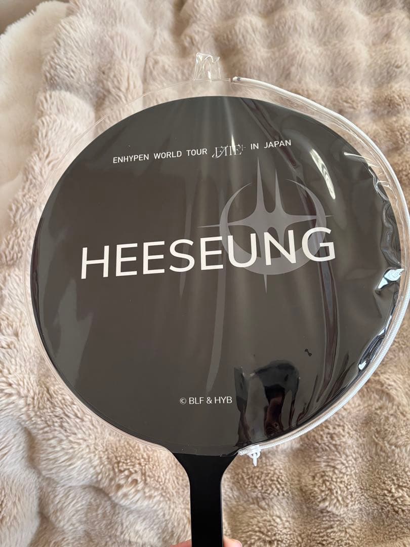 ENHYPEN HEESEUNG うちわ　うちわカバー　ストラップセット