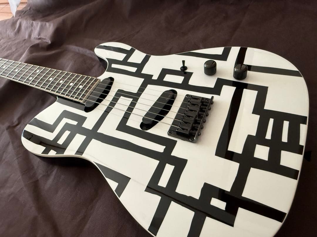 TEJ-75 リフィニッシュ済み　布袋モデル フェルナンデス ブラックライン