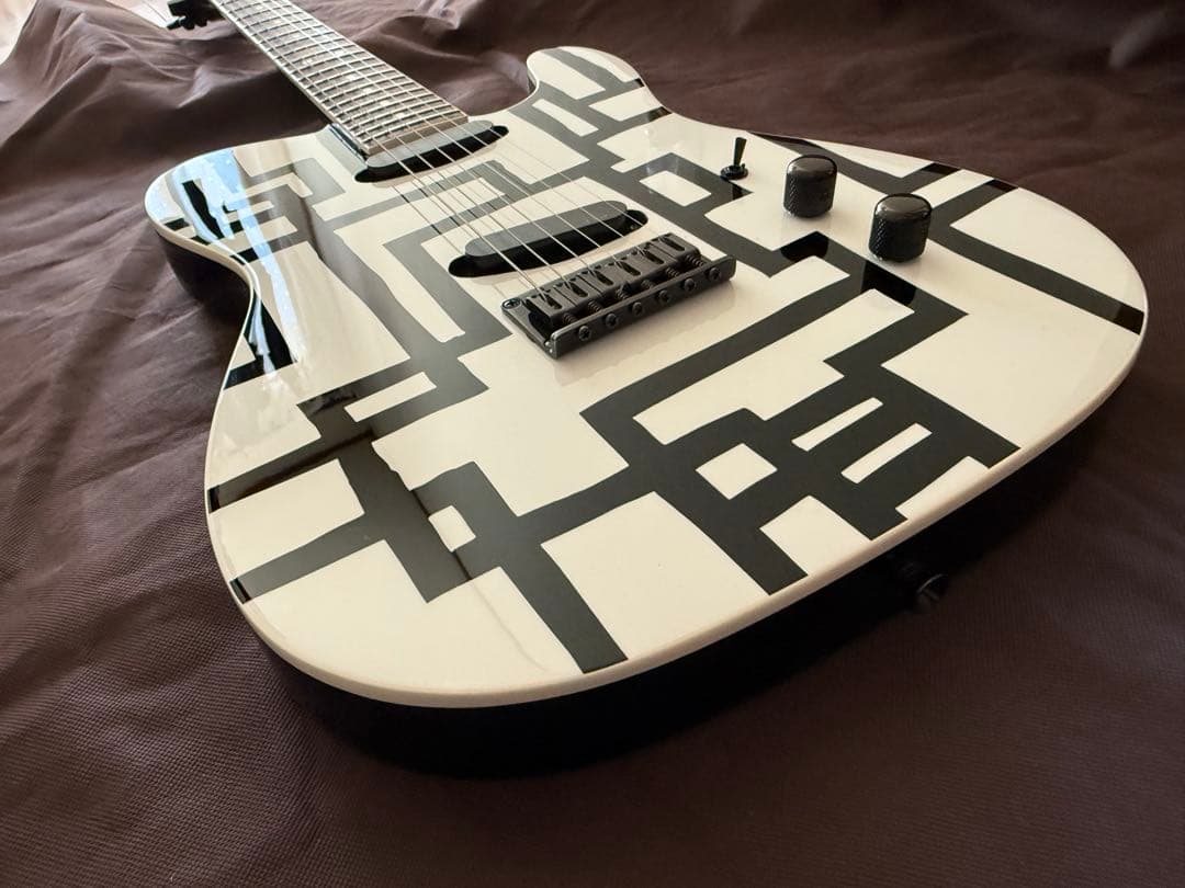 TEJ-75 リフィニッシュ済み　布袋モデル フェルナンデス ブラックライン