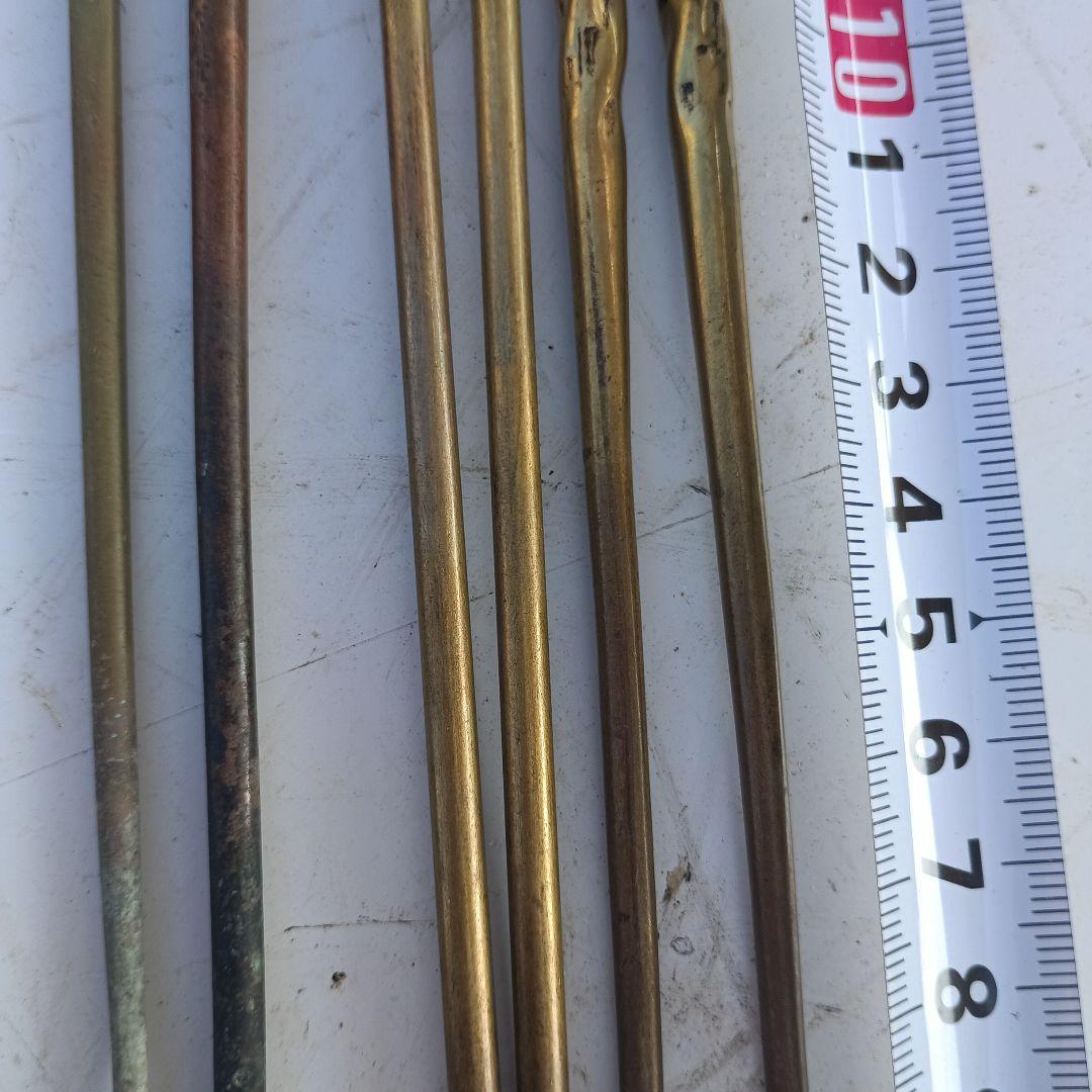 2007）火箸　四組＋半端/　火ばし　/茶道具　風炉　手あぶり　長火鉢