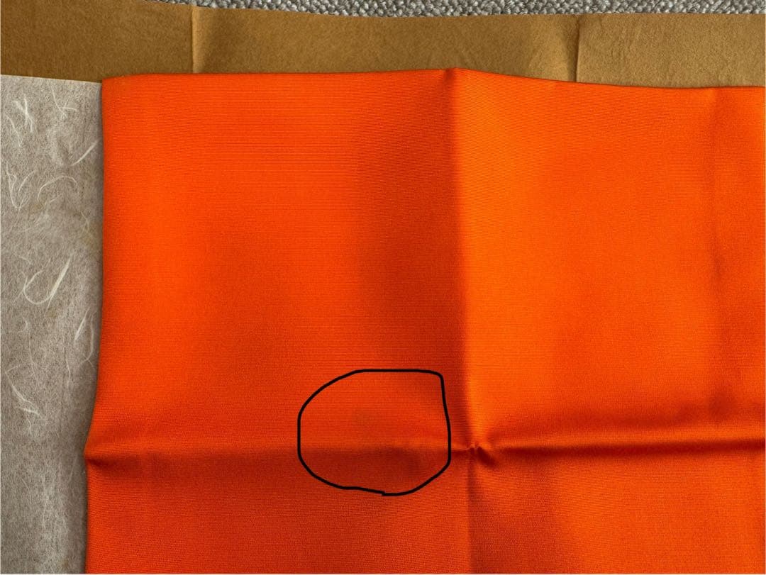 土田友湖 紅御帛紗 朱色 帛紗 茶道具