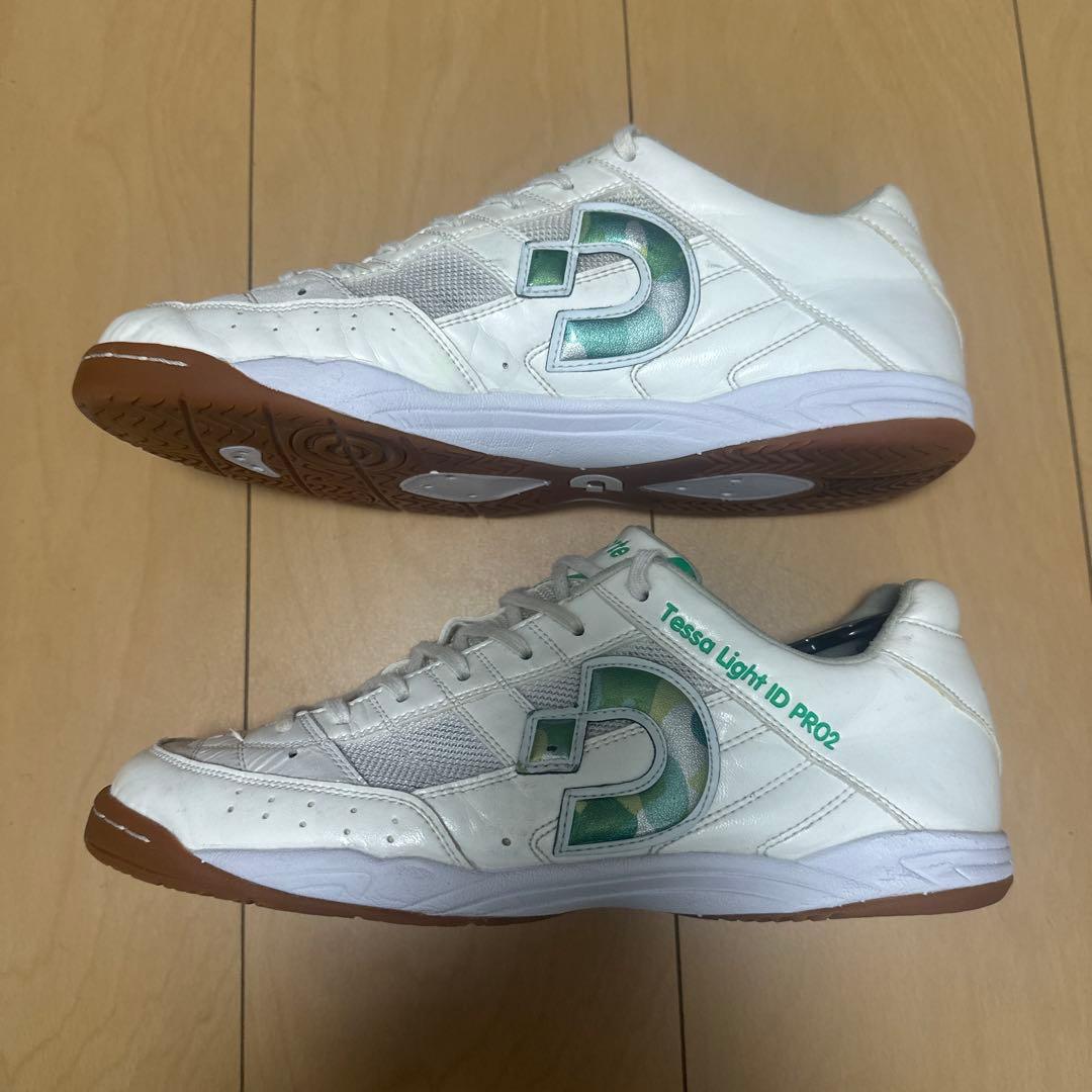 デスポルチ テッサライト ID PRO2 ホワイト/グリーン 26.5cm