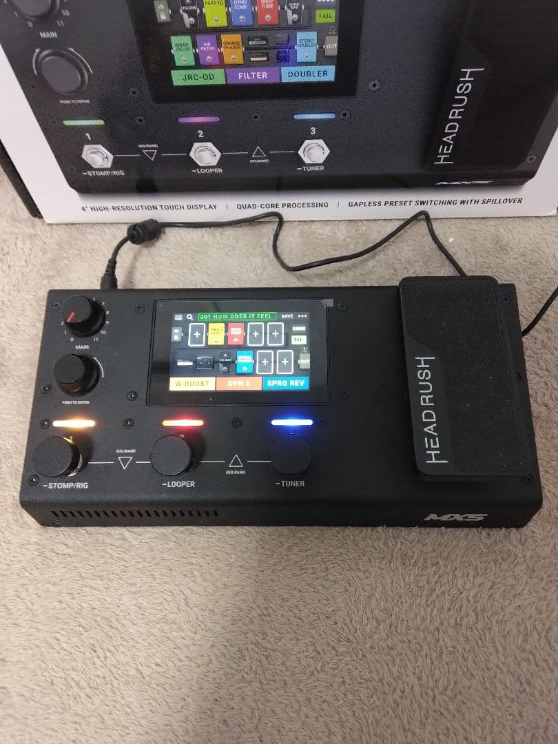 HEADRUSH MX5　マルチエフェクター