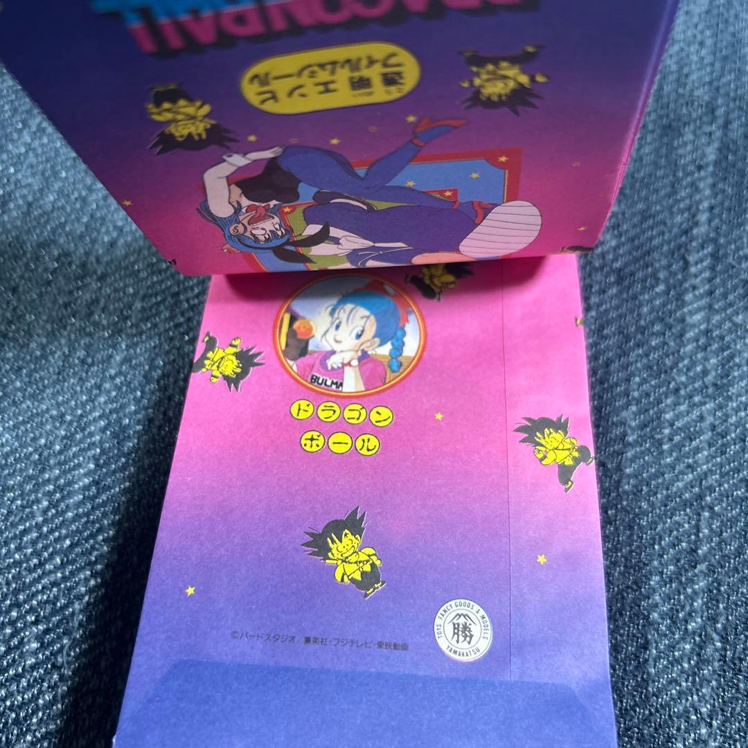 新品未開封ドラゴンボールエンビフィルムシール1986年当時レトロ希少