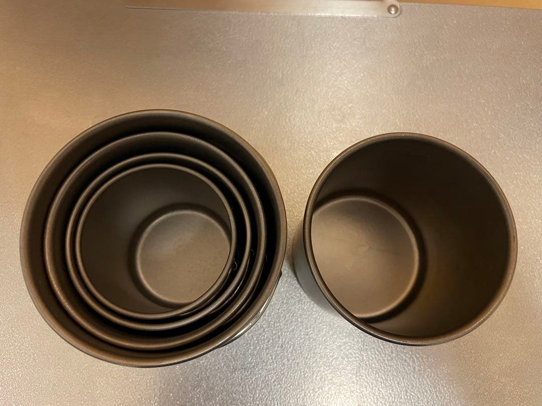 スノーピーク チタンシングルマグ　220・300・450・600 5点セット