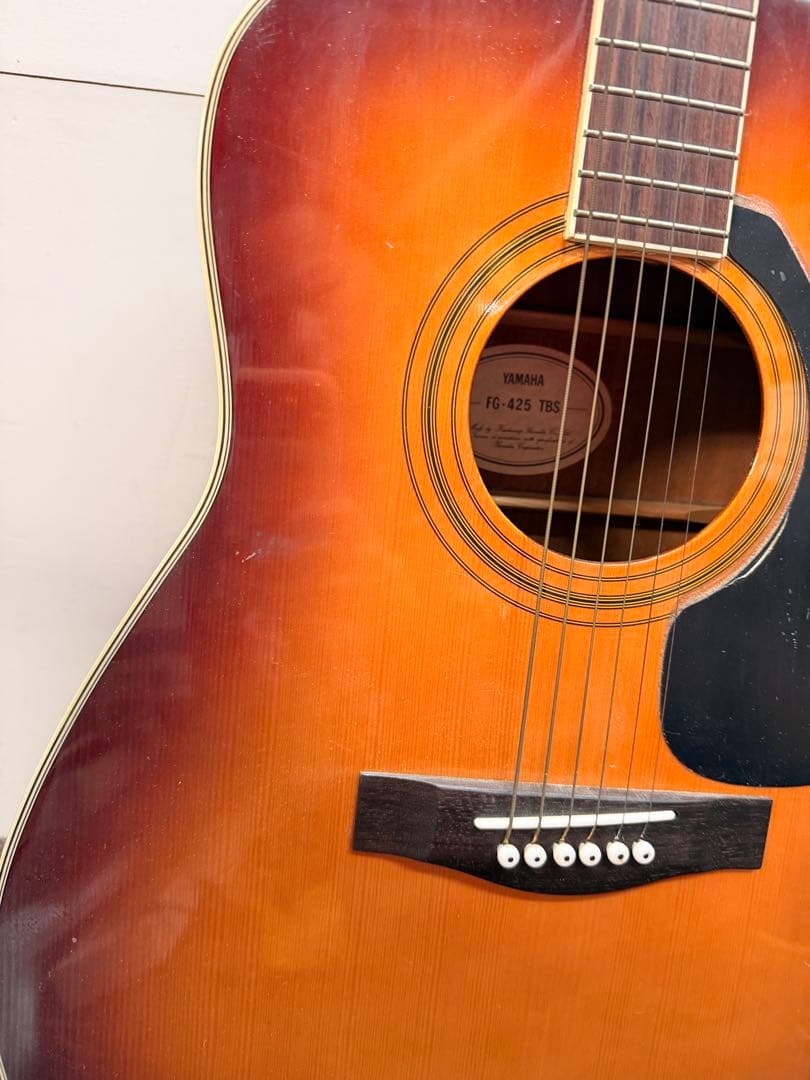 YAMAHA アコースティックギター FG-425 TBS 傷あり 動作良好