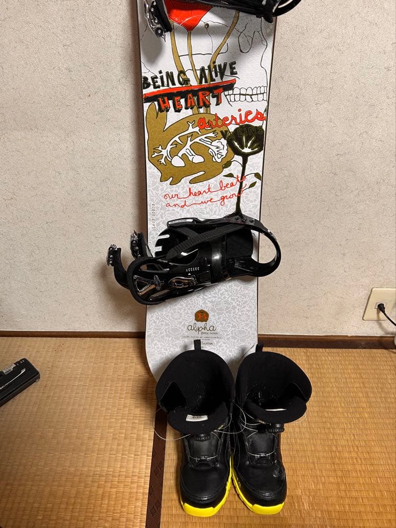 バートン(BURTON) スノーボード3点セット