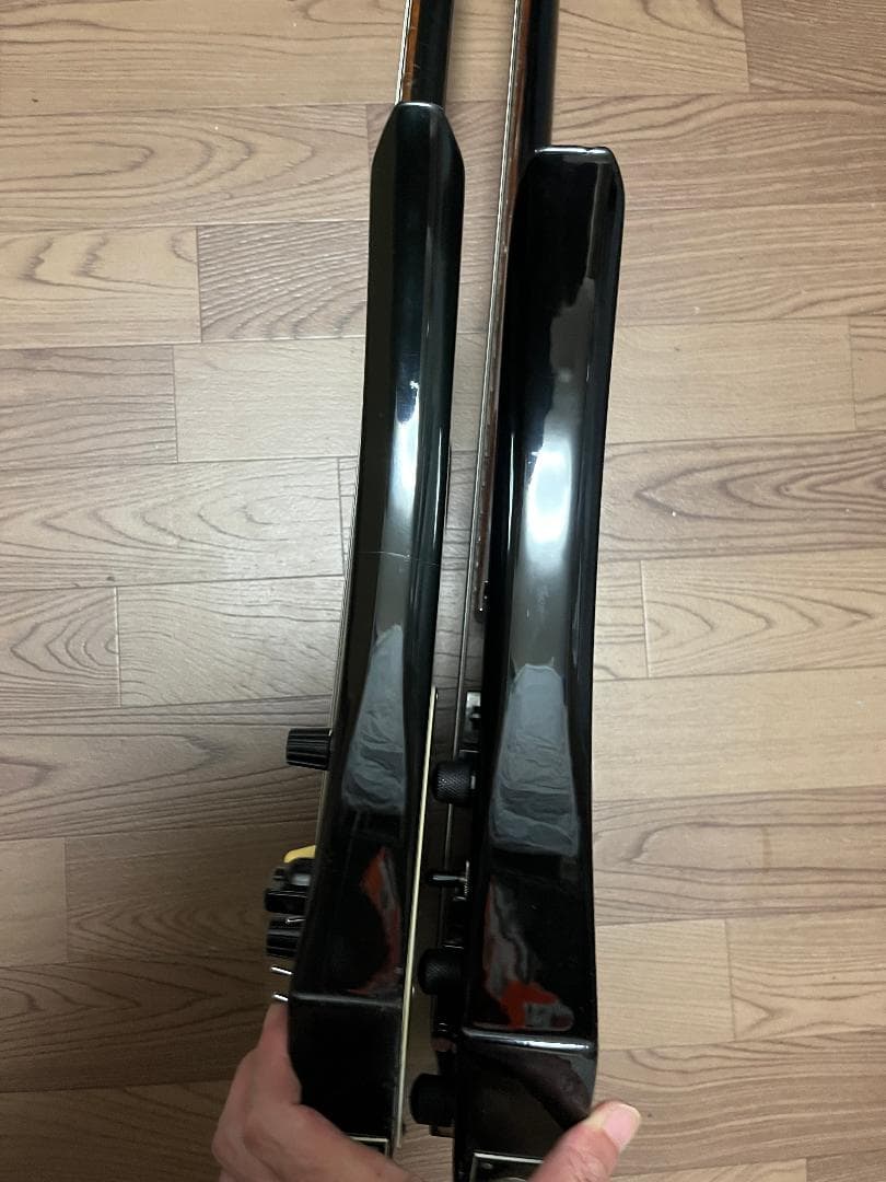 フェルナンデス製　モッキンバードベース　ブラック　スルーネック　VINTAGE