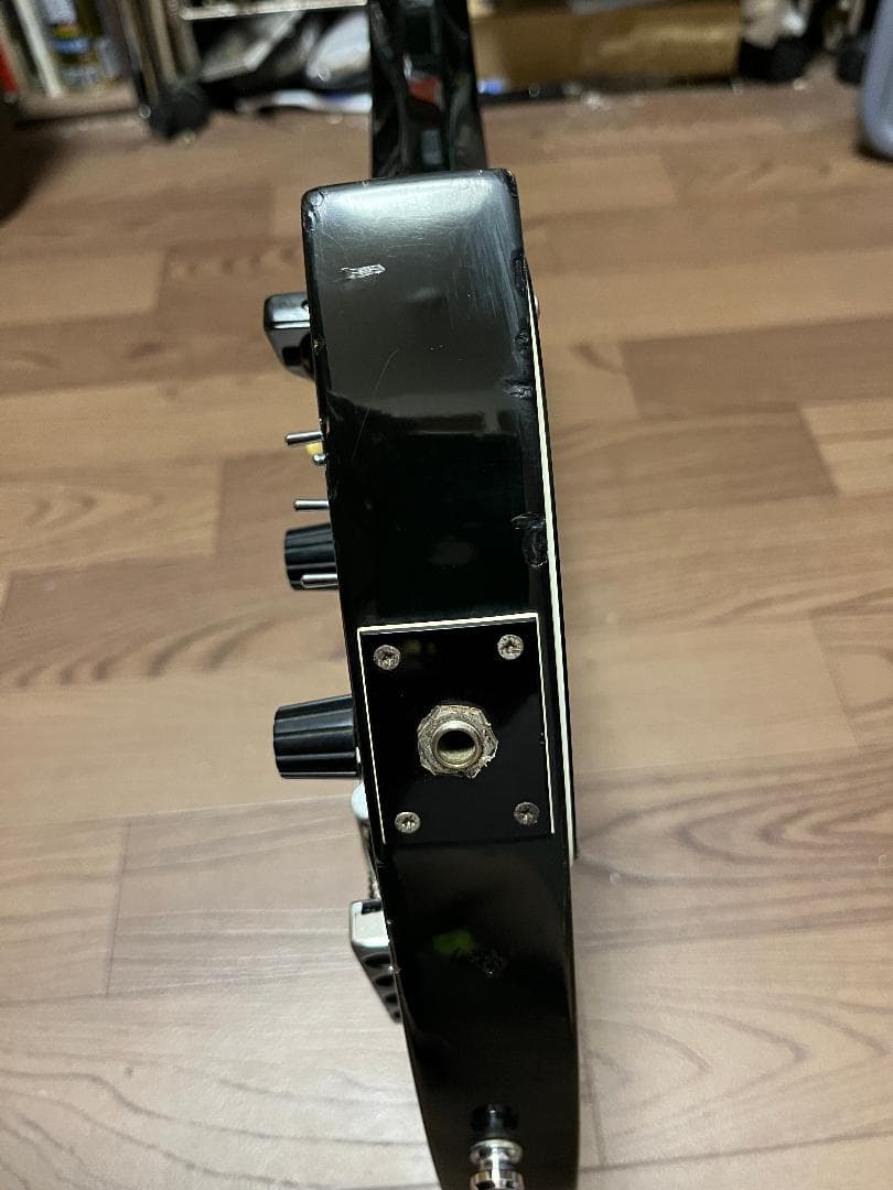 フェルナンデス製　モッキンバードベース　ブラック　スルーネック　VINTAGE