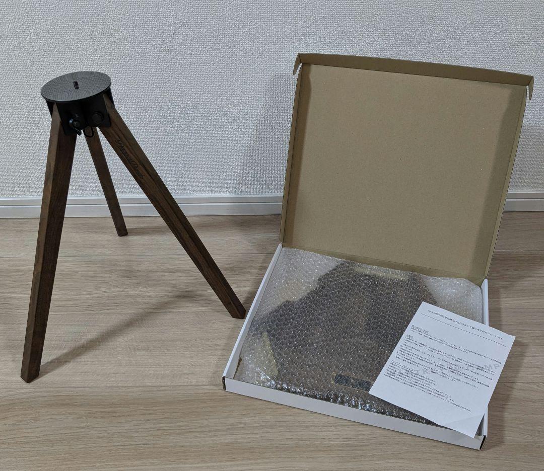 WANTKEYCAMP WANTKEYmini dapperpunch 木製三脚