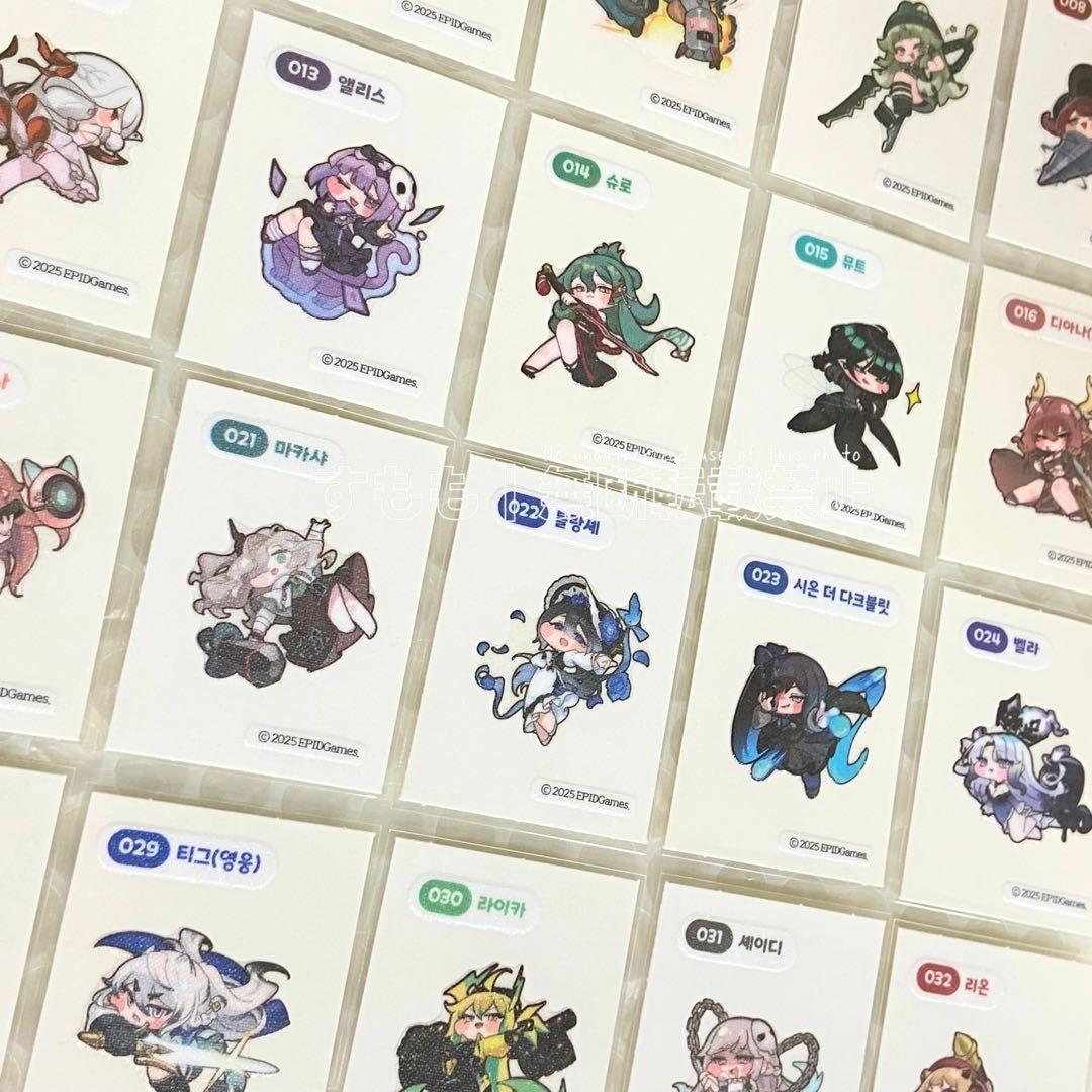 トリッカル emart24 コラボステッカー 56種 コンプリート もちほっぺ