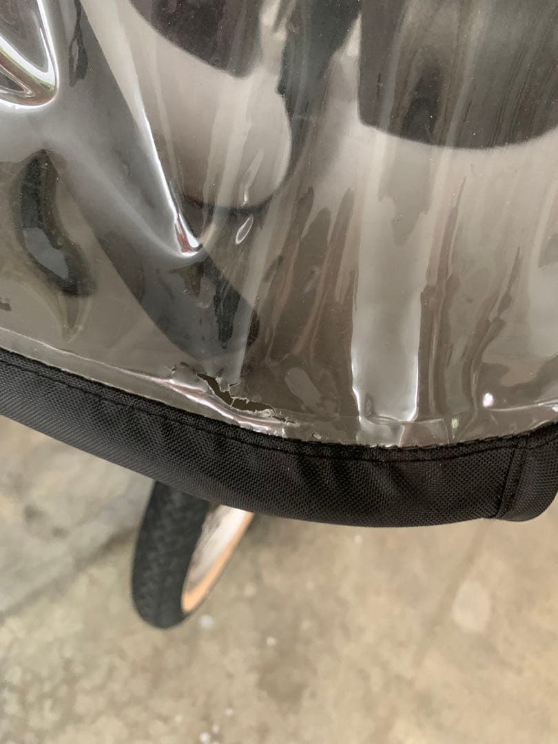 パナソニック ギュット 前用　純正レインカバー 防寒NAR179 チャイルドシー