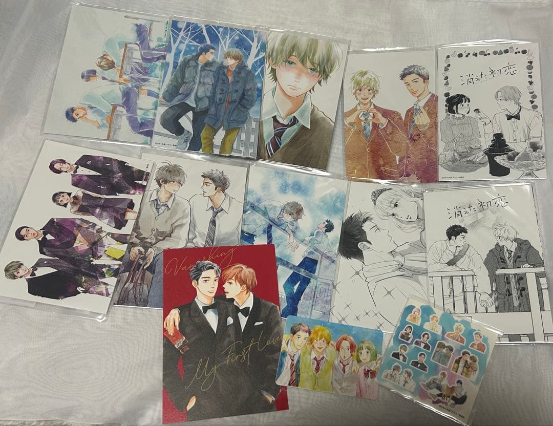 消えた初恋 イラストカード 全10種 おまけ付き キュンキュンくじ