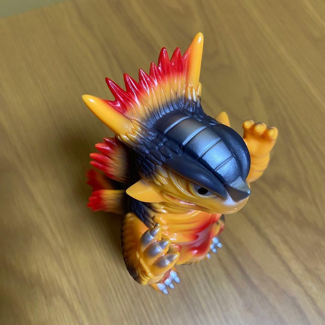 なかよしの怪獣シリーズ 爆風怪獣 バンガル パチ怪獣　ソフビ 5412