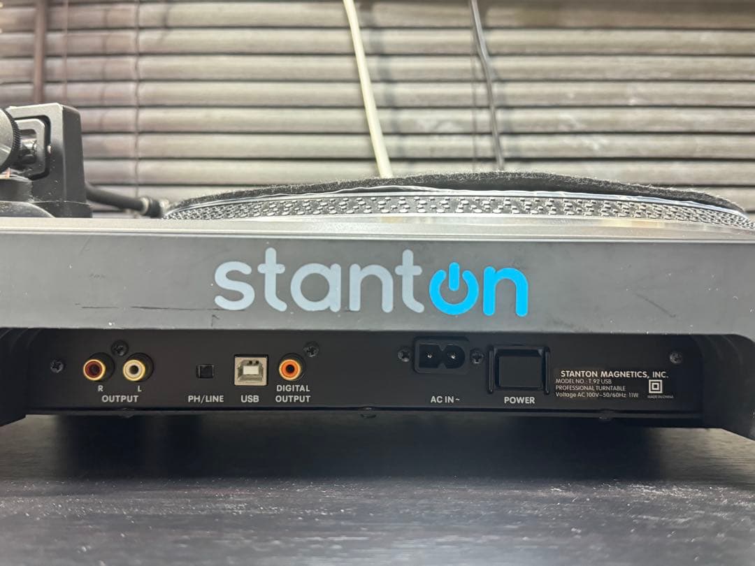 【中古】stanton T.92 USB ターンテーブル【動作可】