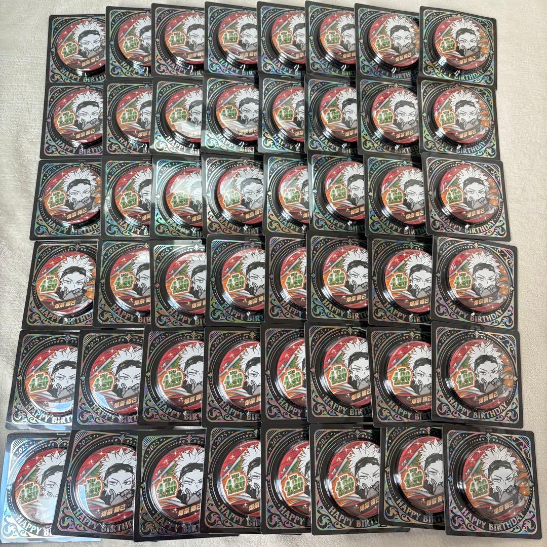 爆豪勝己 バースデー 缶バッジ 2025 ジャンプショップ 48個 ヒロアカ
