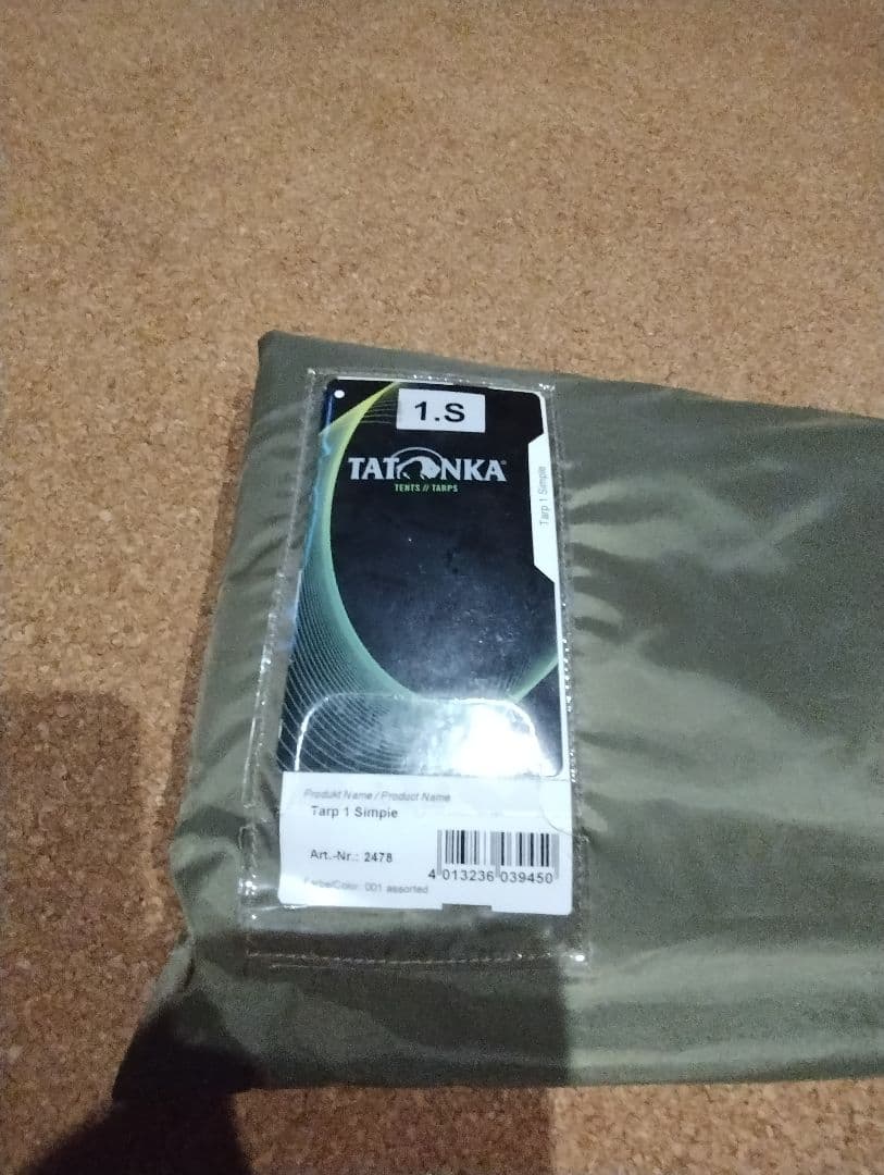 【TATONKA】タトンカ タープ 1Simple