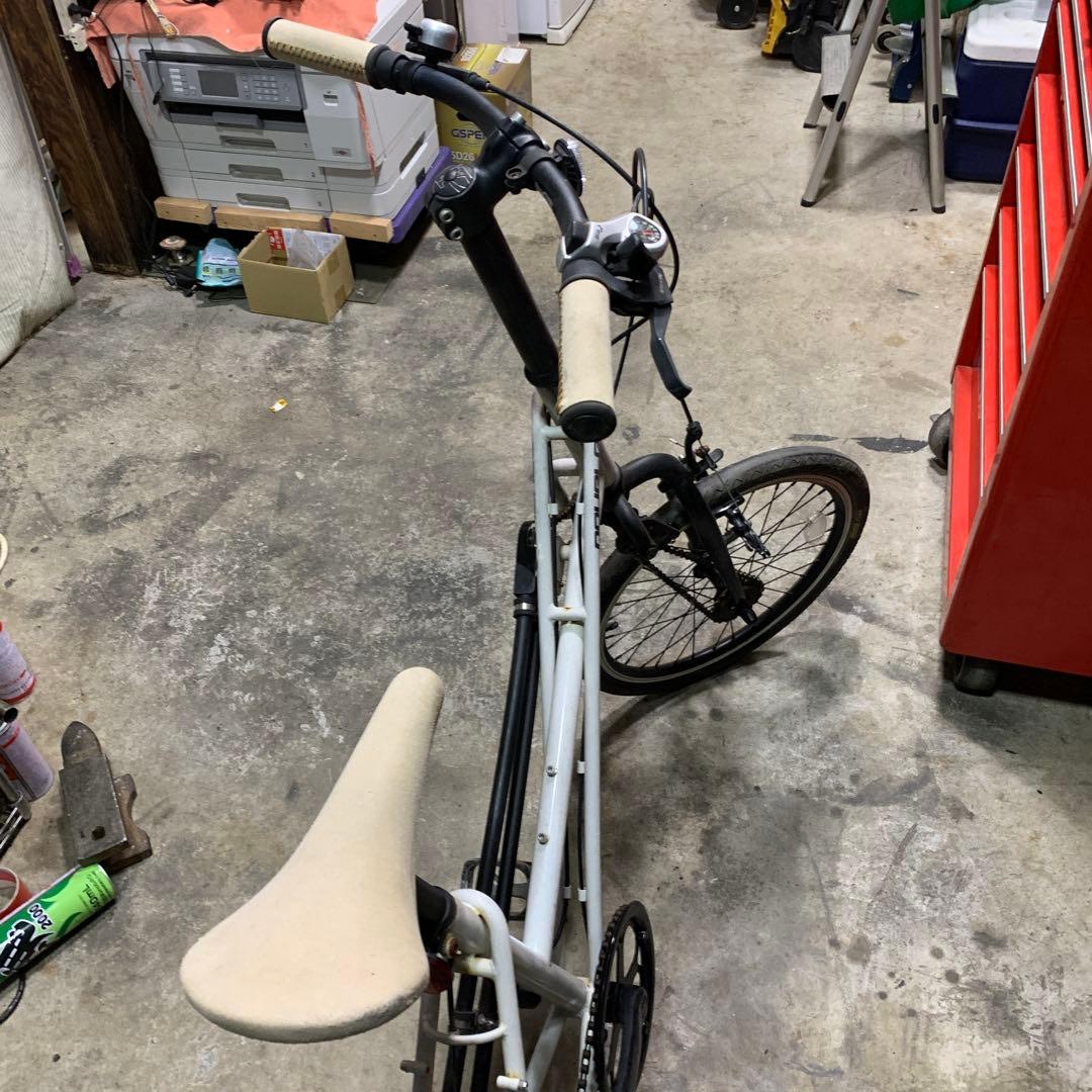 中古　前・後輪等速駆動の2WD自転車「DOUBLE Mini-Velo