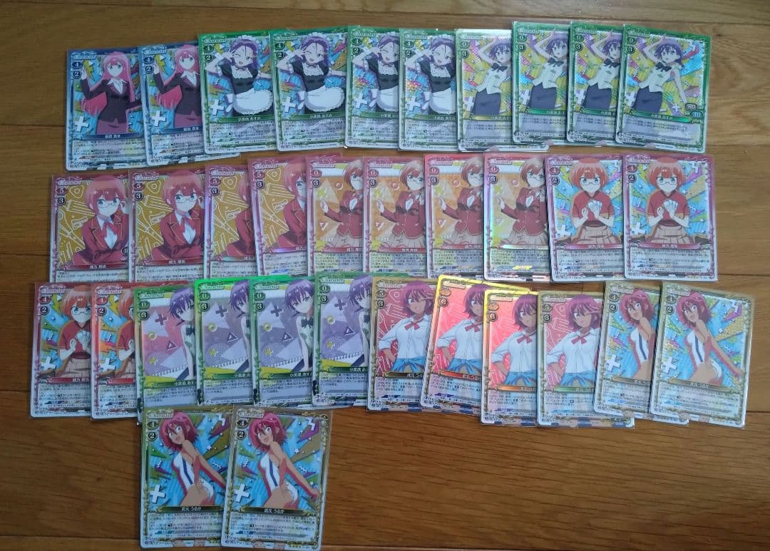 プレシャスメモリーズ　ぼくたちは勉強ができない！　デッキ＆パーツ約４コン分