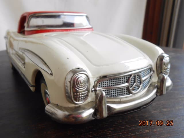 ★名品、精巧、美品、野村トーイ NOMURA ベンツ 300SL 大型 ブリキ