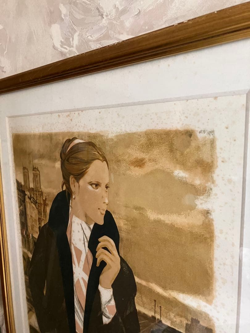 斉藤三郎 シテ島 Ile de la Cité リトグラフ