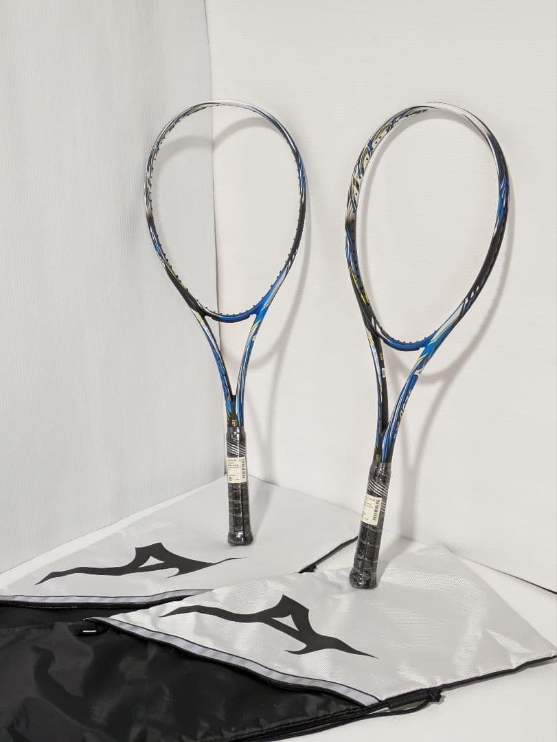 ミズノ テニスラケット スカッド 05-R ケース付き　2本セット